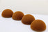 Brown Flocked Round Puppet Nose - 40mm - FurriFingers